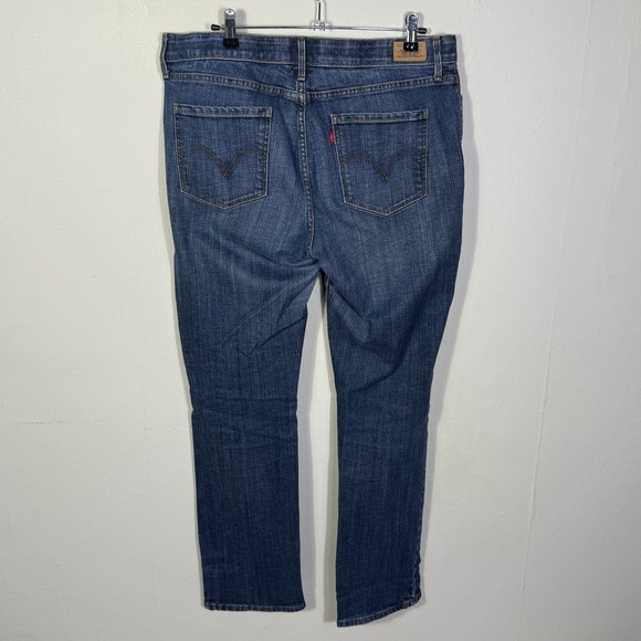 Levi's Women's 525 Perfect Waist Straight Leg‎ Jeans Blue Size 14 (34x30) - Picture 11 of 11